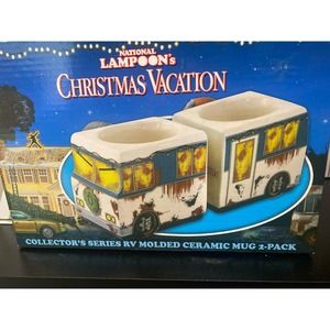 National lampoons Christmas vacation collector series‎ RV molded ceramic mugs